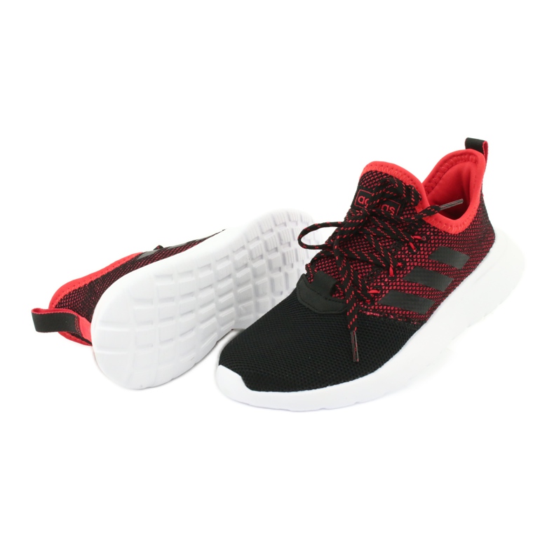 Adidas Lite Racer Rbn Jr F36783 kengät musta punainen 4