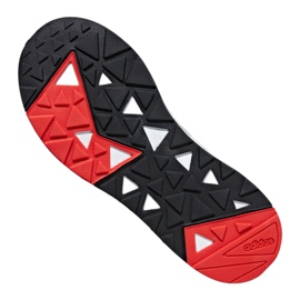 Adidas Questarstrike Mid M G25775 kengät valkoinen punainen harmaa 3