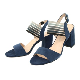 Sandaalit Sergio Leone SK867: n postissa tummansininen 3