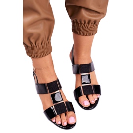 Matalakorkoiset sandaalit Sergio Leone SK910 musta 2