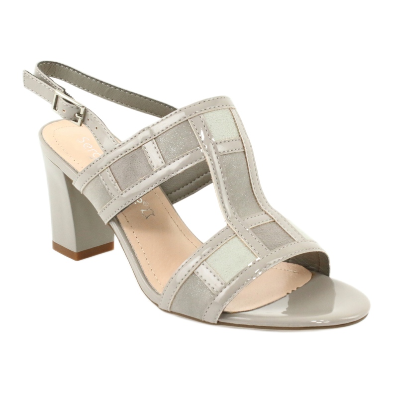 Sandaalit Sergio Leone SK814: n nilkan harmaassa postissa 1