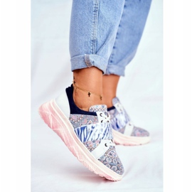 Naisten urheilukengät Maciejka 04448-27 ruskea laivastonsininen 1