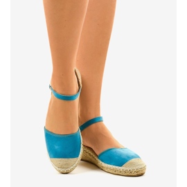 Siniset espadrillit 3M85-23 sininen 1