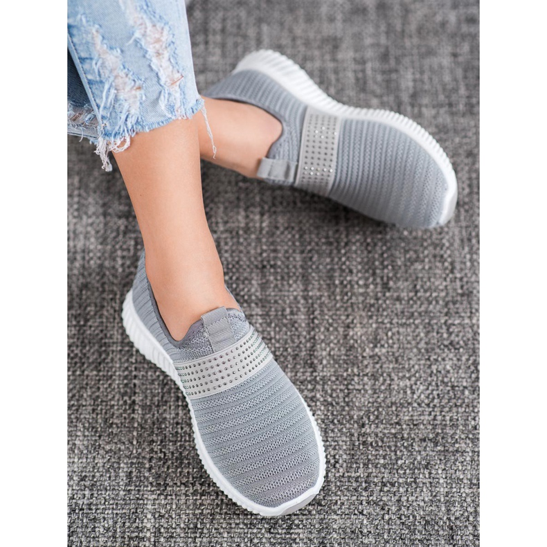 SHELOVET Liukastettavat urheilukengät harmaa 2