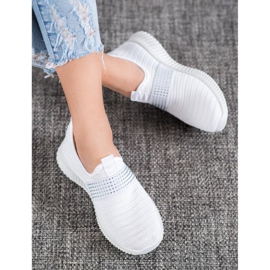 SHELOVET Liukastettavat urheilukengät valkoinen 1