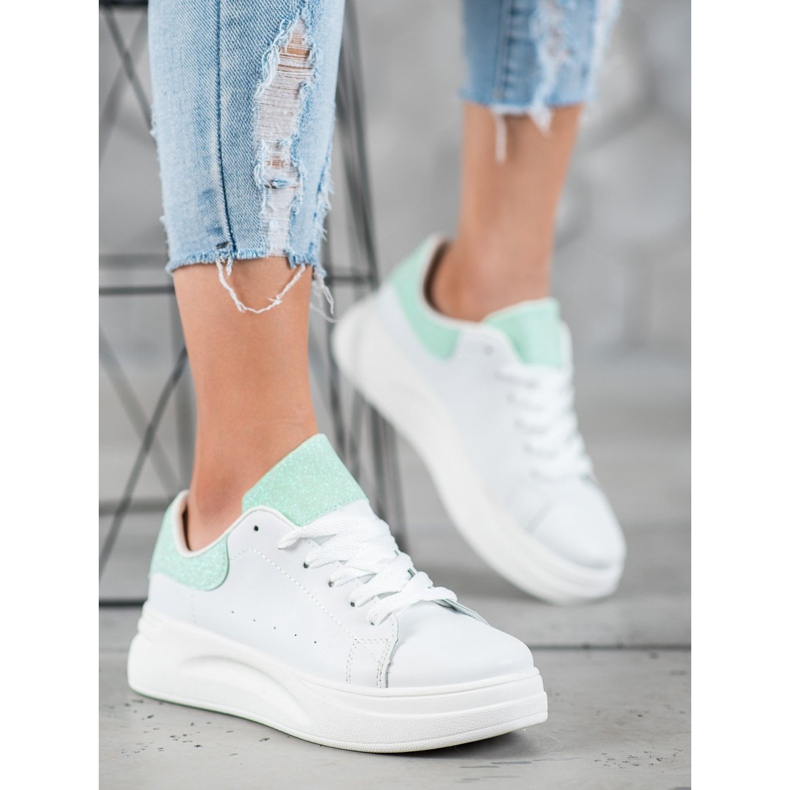 SHELOVET Urheilukengät lavalla valkoinen 1