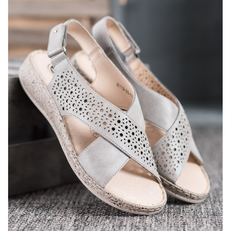 SHELOVET Mukavat tarranauhat harmaa 2