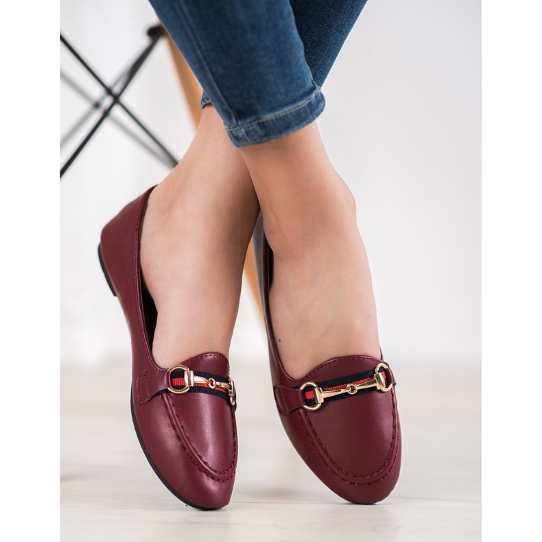 Clowse Muodikkaat herrat Eco -nahalla punainen 1