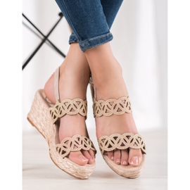 Aclys Wedge sandaalit ruskea 1