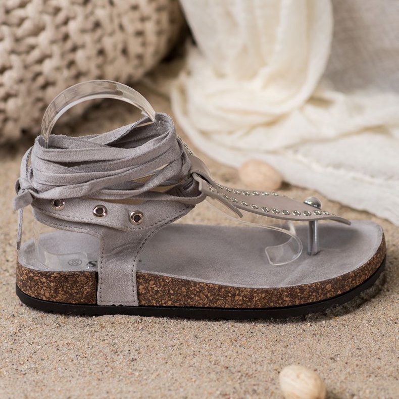 Seastar Sidotut varvastossut harmaa 2 Seastar Sidotut varvastossut harmaa 2