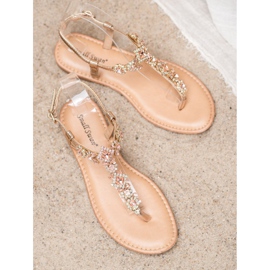 Small Swan Varvassandaalit, joissa kuutiometriä keltainen 2