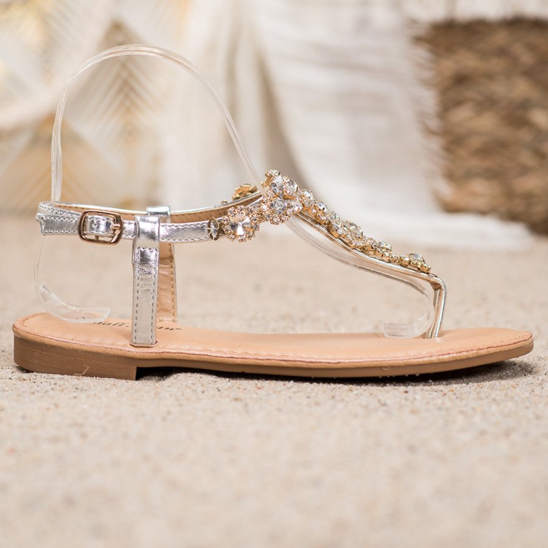 Small Swan Varvassandaalit, joissa kuutiometriä harmaa 2