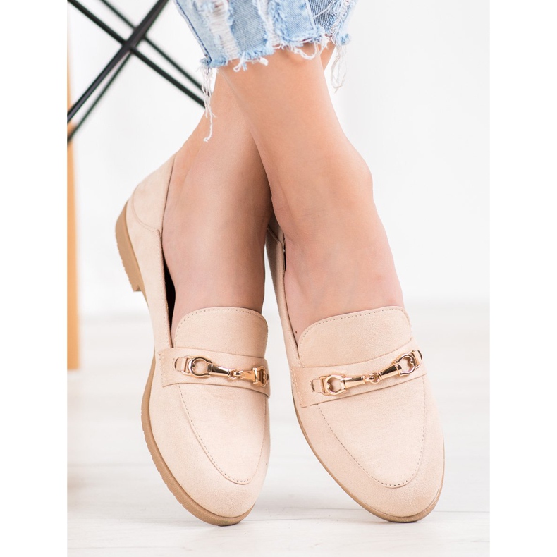 SHELOVET Suede Lords beige 1