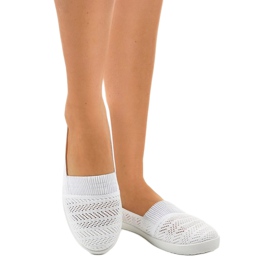 Valkoiset CB1711-9 avoimet lenkkarit valkoinen 1