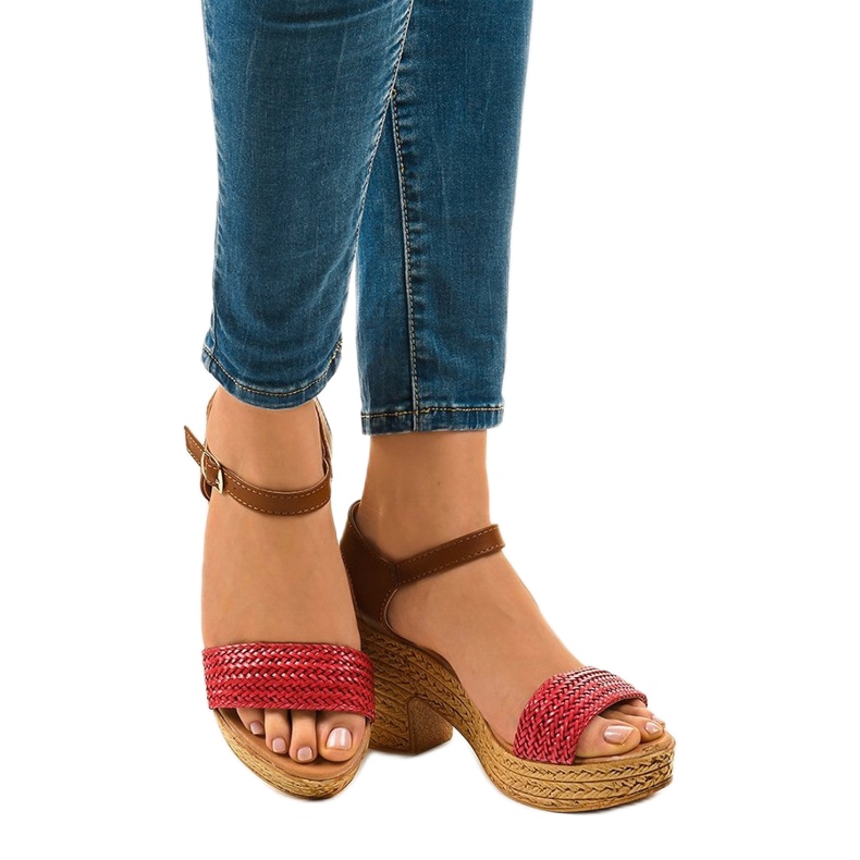 Punaiset korkokengät 150-614 punainen 1