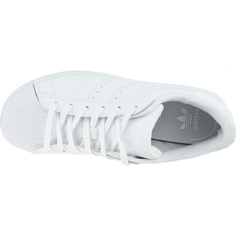 Adidas Superstar K EF5395 kengät valkoinen 2