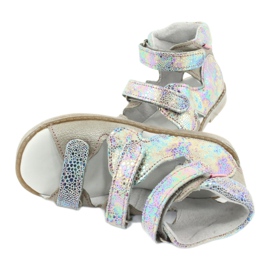 Mazurek Korkeat ennaltaehkäisevät nahka sandaalit PLN 291 monivärinen 4