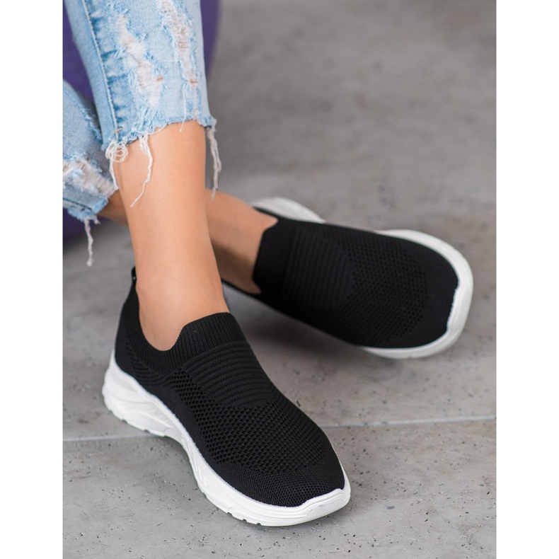 Seastar Avoimet lenkkarit musta 2