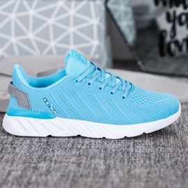 Ax Boxing Kevyet avoimet urheilukengät sininen 2