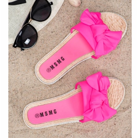 SHELOVET Tyylikkäät vaaleanpunaiset tossut vaaleanpunainen 2