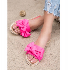 SHELOVET Tyylikkäät vaaleanpunaiset tossut vaaleanpunainen 1