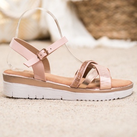 Small Swan Mukavat sandaalit, joissa on kuutiometriä keltainen 2 Small Swan Mukavat sandaalit, joissa on kuutiometriä keltainen 2