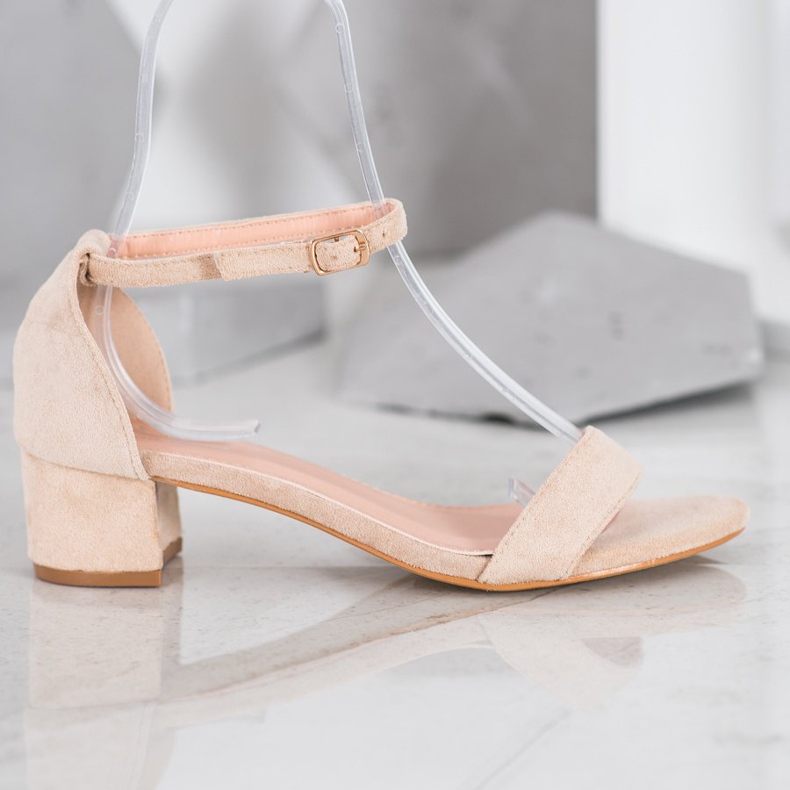 Small Swan Matalakorkoiset sandaalit ruskea 2