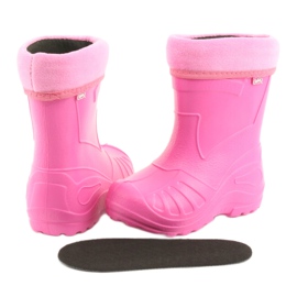 Befadon lasten kengät Pink Galoshes 162Y101 vaaleanpunainen 4