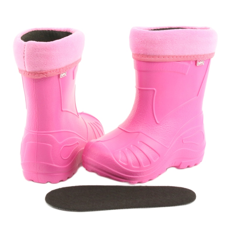 Befadon lasten kengät Pink Galoshes 162Y101 vaaleanpunainen 4