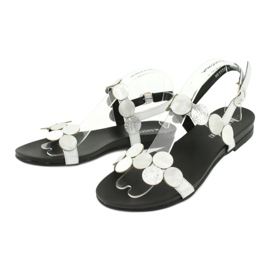 M.Daszyński Daszyński MR1958-1 hopeiset sandaalit ympyröillä hopea 1