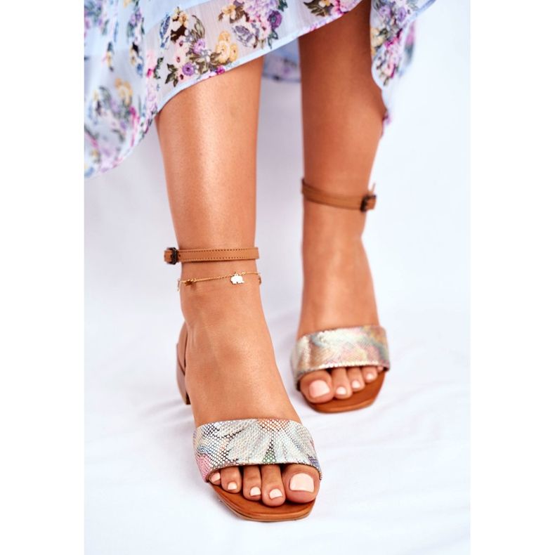 Naisten sandaalit Maciejka Nahka Red Head 04618-29 ruskea 2