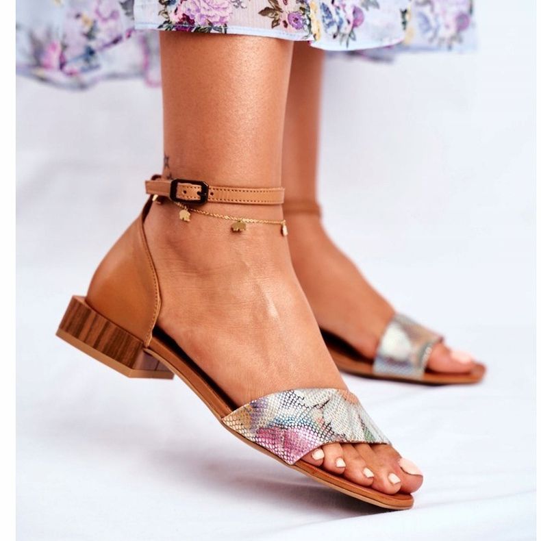 Naisten sandaalit Maciejka Nahka Red Head 04618-29 ruskea 1