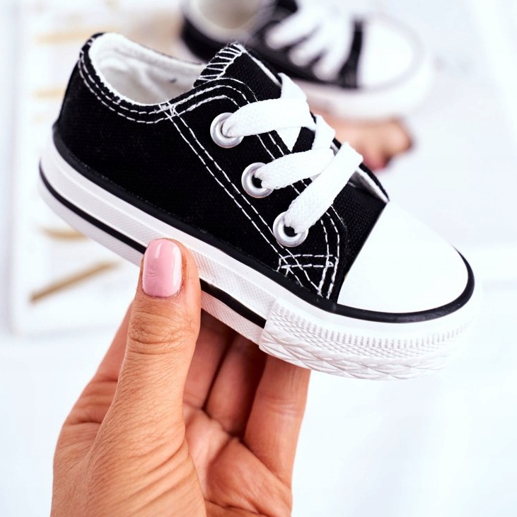 FRROCK Mustat Filemon Lasten klassiset lenkkarit 2