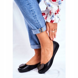 Naisten tuoksuvat kumi -ballerinat ZAXY musta FF285050 2