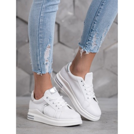 SHELOVET Urheilukengät eko -nahkaa valkoinen 1