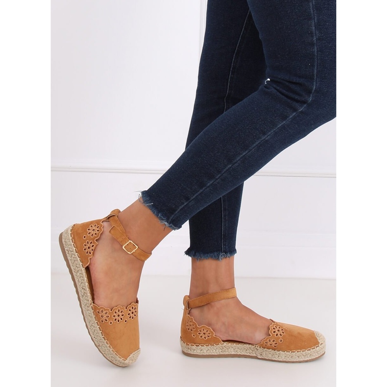 Espadrilles avoin kameli JH119 Camel ruskea 2
