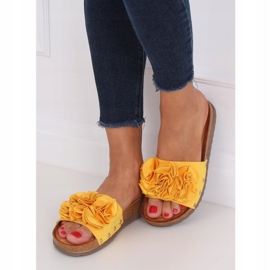 Naisten hunajatossut F191 Keltainen 2