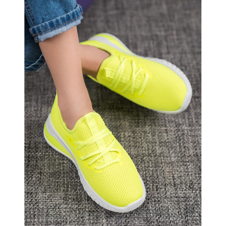 SHELOVET Tekstiilikengät keltainen 1