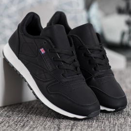 Camo Klassiset mustat urheilukengät 2