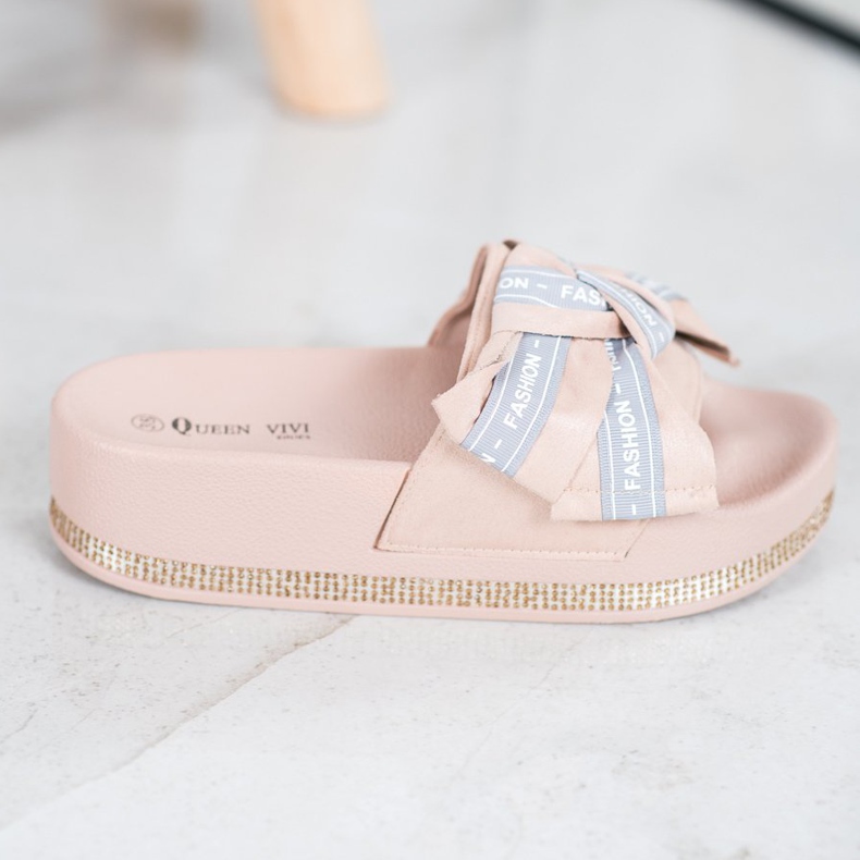 Queen Vivi Beige muoti tossut 2