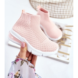 FRROCK Lasten urheilukengät High Pink Tobi vaaleanpunainen 2