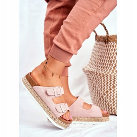 Naisten tossut Big Star Pink FF274669 vaaleanpunainen 2