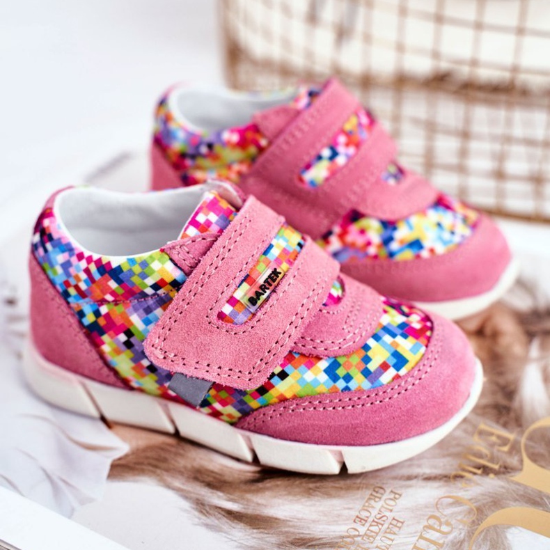 Bartek S.A. Lasten kengät tytöille Pink Bartek T-71949 / S19 vaaleanpunainen 1