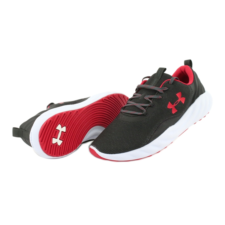 Under Armour Charged Will -juoksukengät Nm M 3023077-101 musta punainen harmaa 3