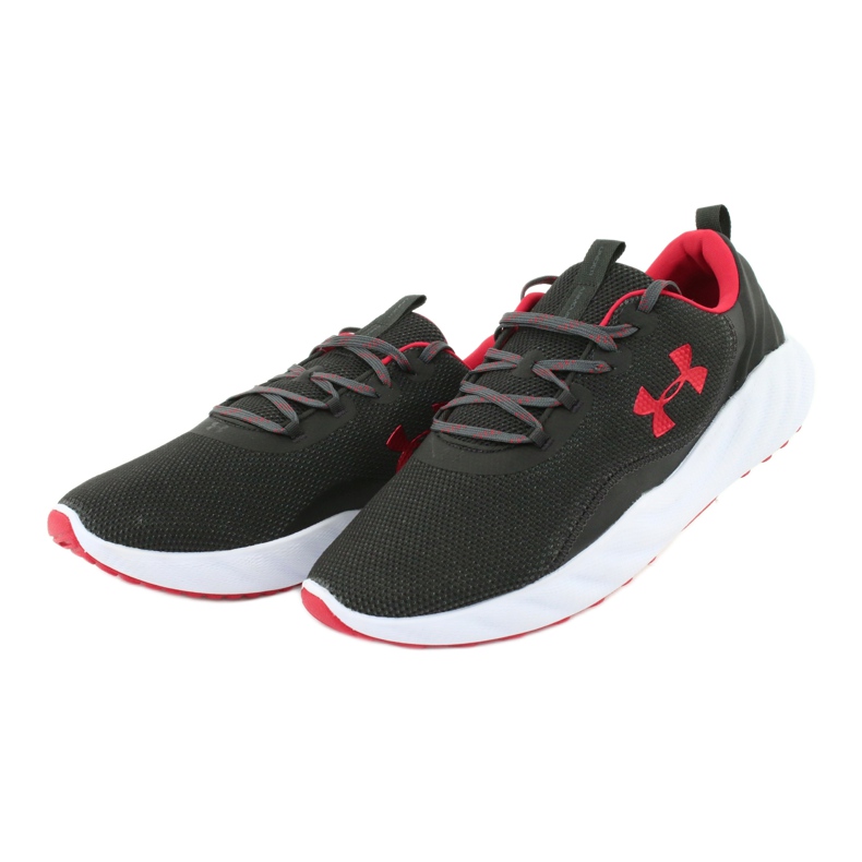 Under Armour Charged Will -juoksukengät Nm M 3023077-101 musta punainen harmaa 2