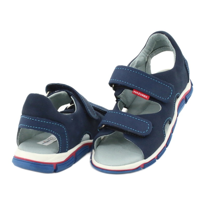 Velcro -sandaalit Mazurek 314 tummansininen 3