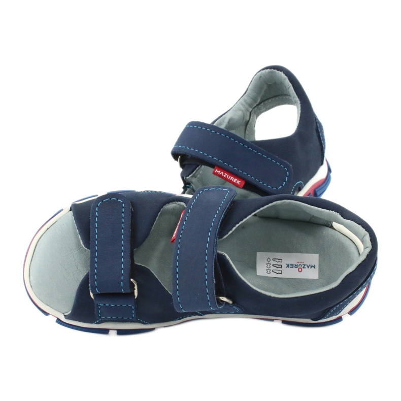 Velcro -sandaalit Mazurek 314 tummansininen 5