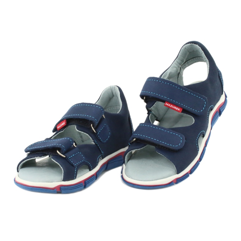 Velcro -sandaalit Mazurek 314 tummansininen 2