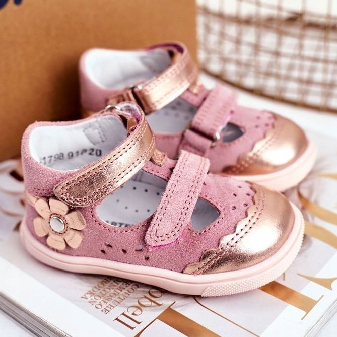 Bartek S.A. Lasten sandaalit tytöille profylaktinen Bartek T-81798-7 / 91P vaaleanpunainen 1