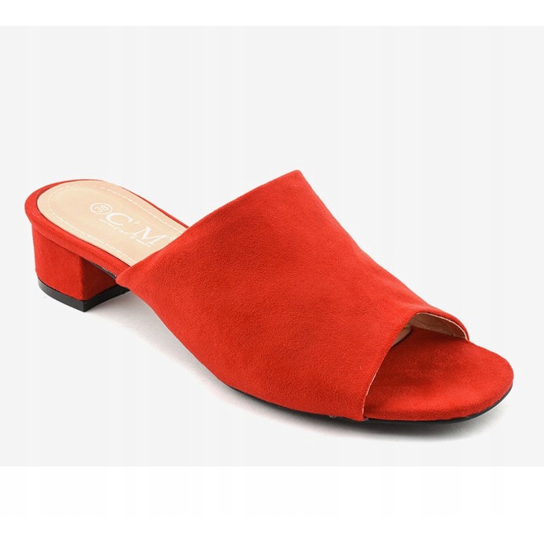 Punaiset korkokengät sandaalit 77-91 punainen 1